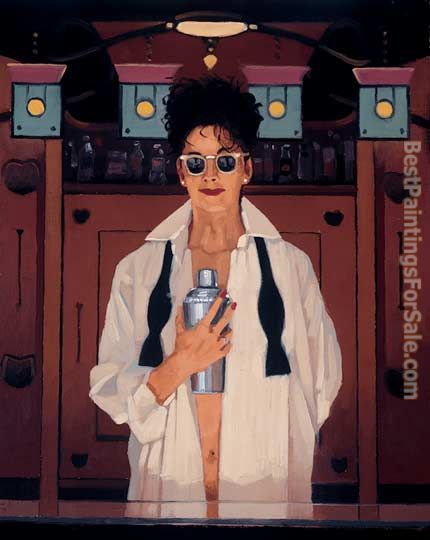 Jack Vettriano The Cocktail Shaker